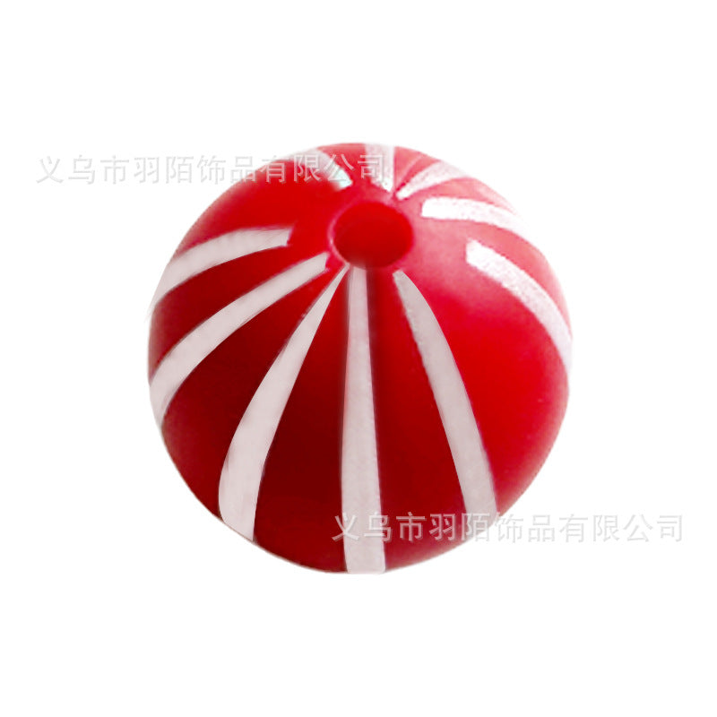 Wholesale 50PCS Rainbow Watermelon Silicone Balls